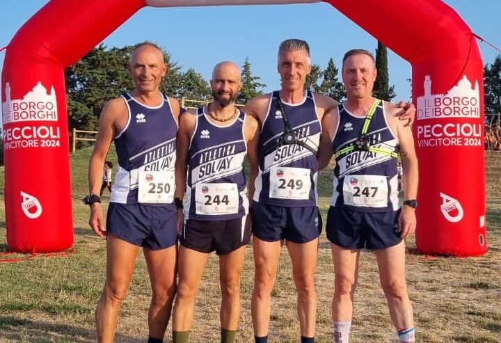 Giganti su due fronti: l’Atletica Solvay protagonista a Peccioli e Collemezzano